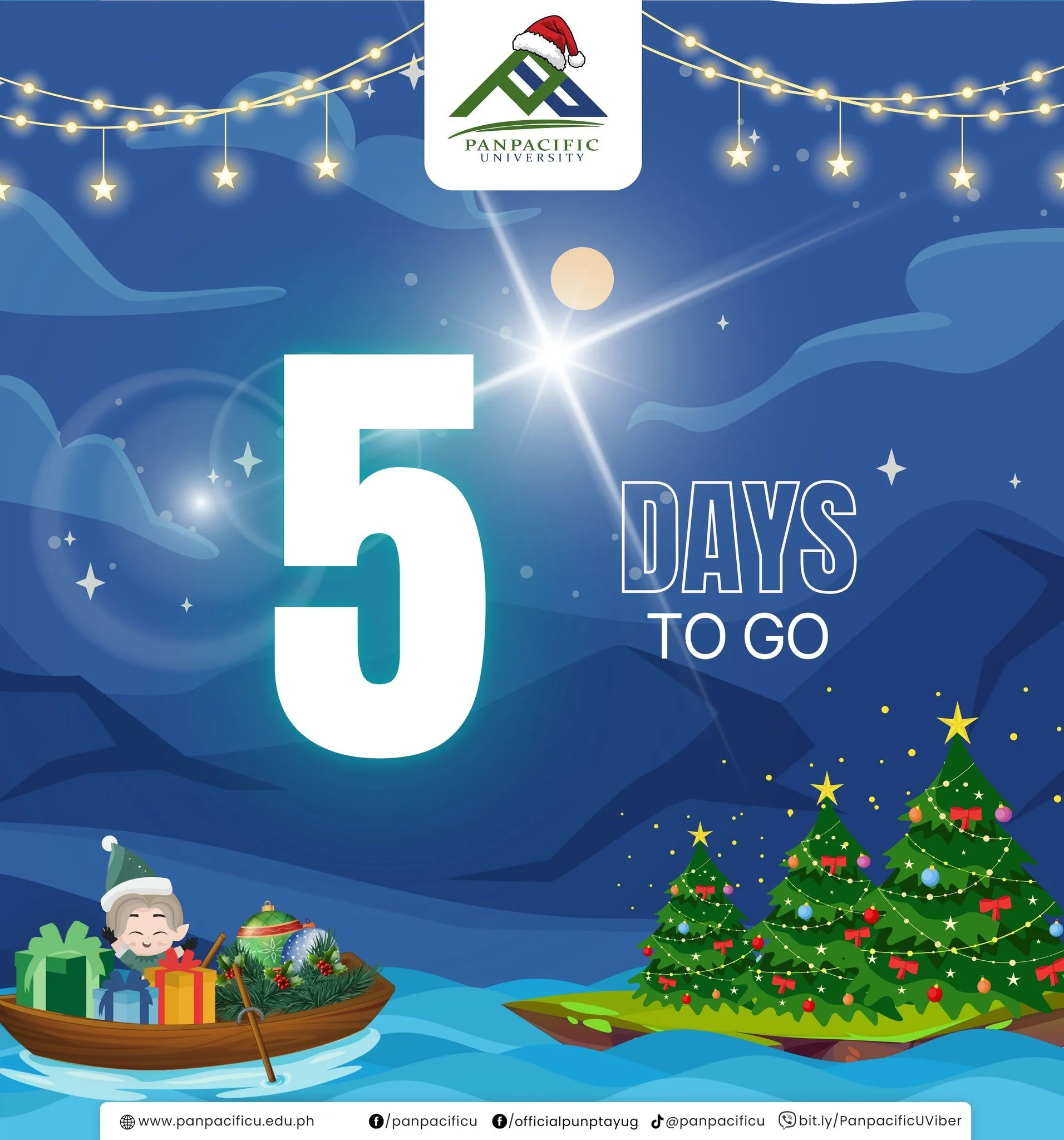 5 𝔡𝔞𝔶𝔰 𝔱𝔦𝔩𝔩 ℭ𝔥𝔯𝔦𝔰𝔱𝔪𝔞𝔰!