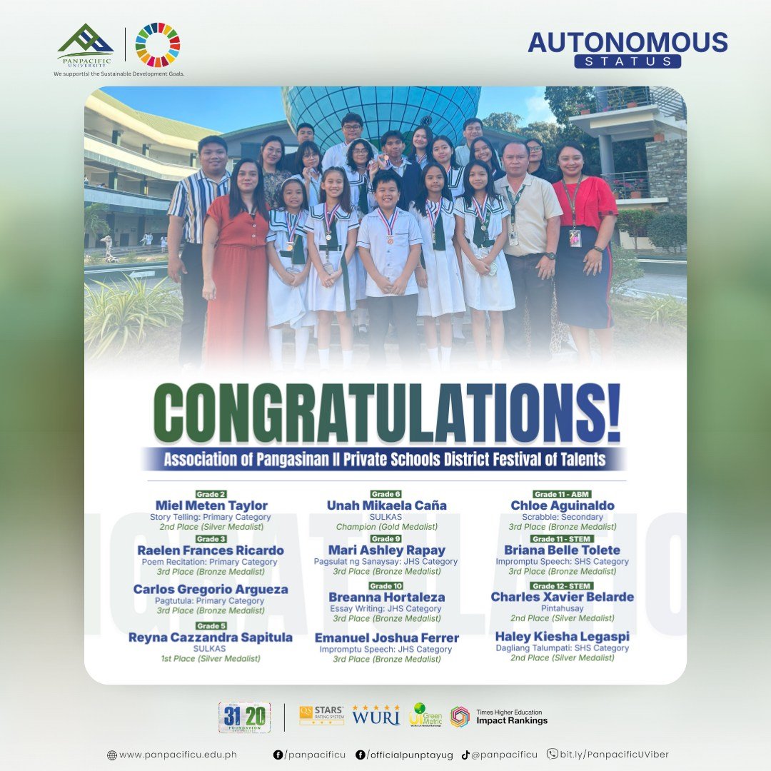 [SCHOOL OF BASIC EDUCATION] [FESTIVAL OF TALENTS]