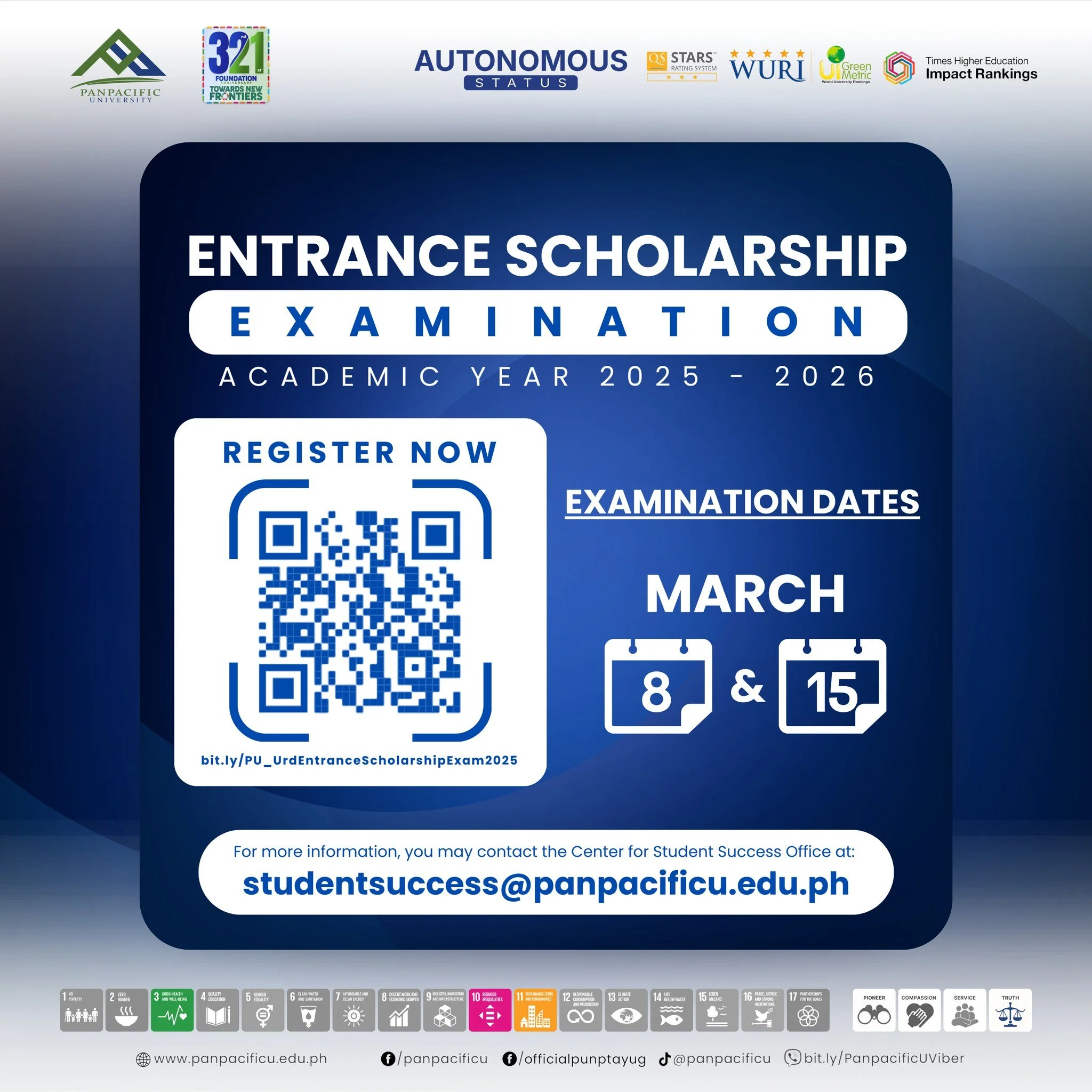 [COLLEGE] [ENTRANCE SCHOLARSHIP EXAMINATION]