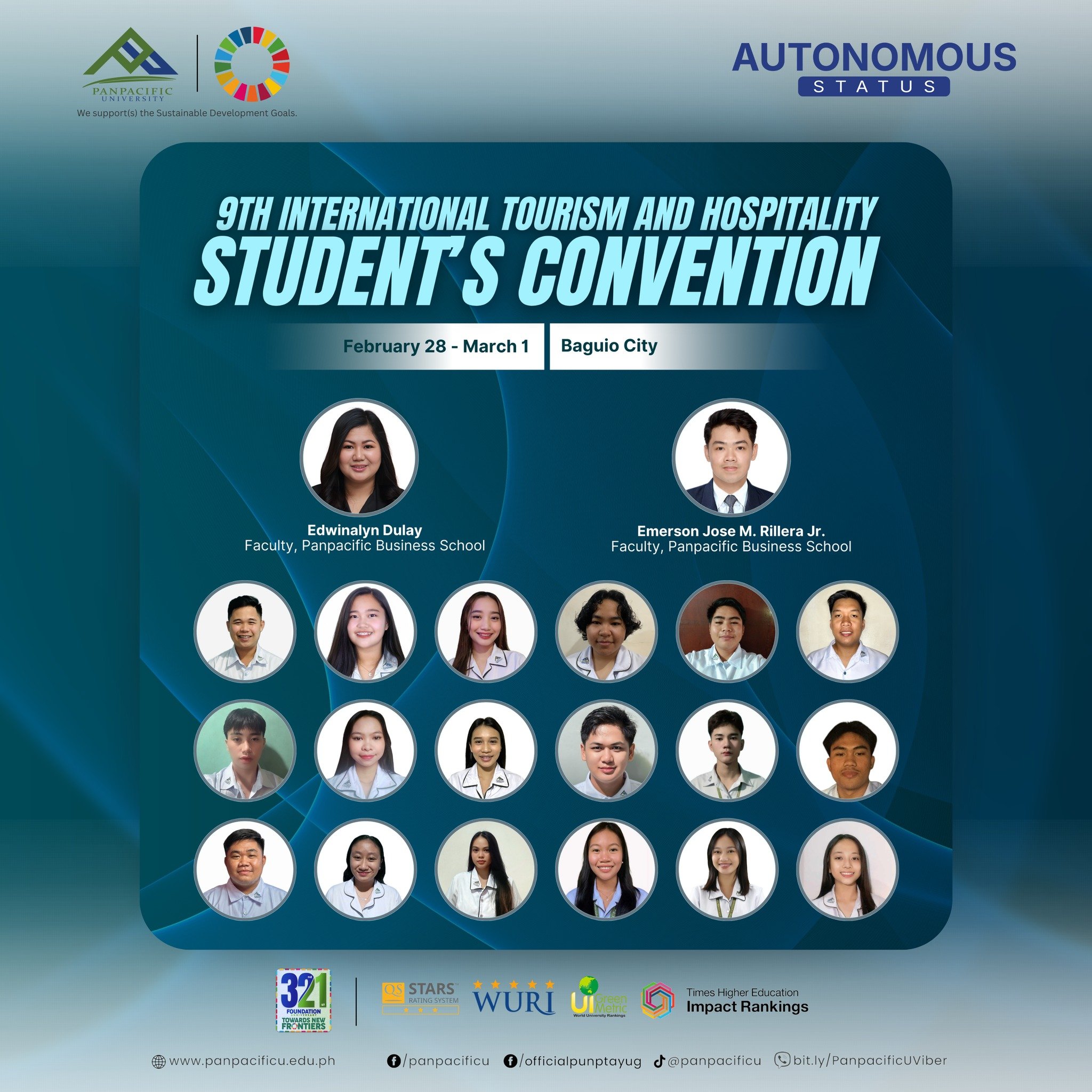 [9TH INTERNATIONAL TOURISM AND HOSPITALITY STUDENT'S CONVENTION]