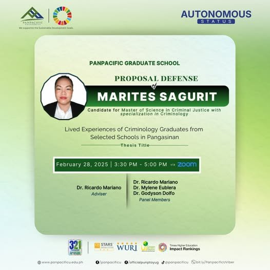 [PANPACIFIC GRADUATE SCHOOL]