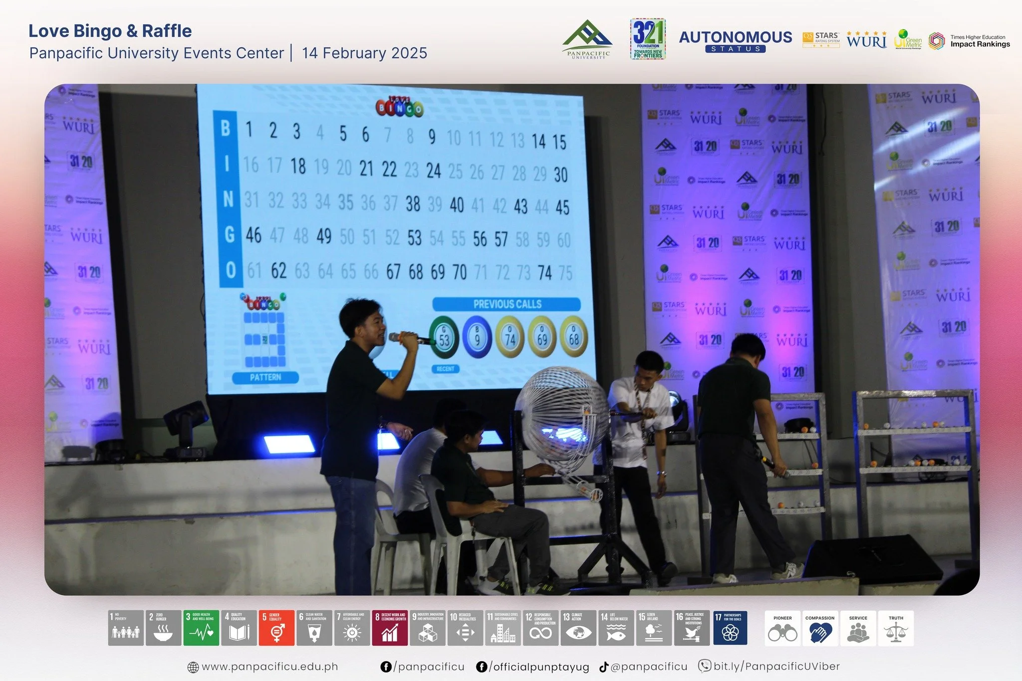 [32ND FOUNDATION ANNIVERSARY] [LOVE BINGO AND RAFFLE]