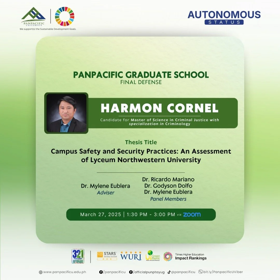 [PANPACIFIC GRADUATE SCHOOL]