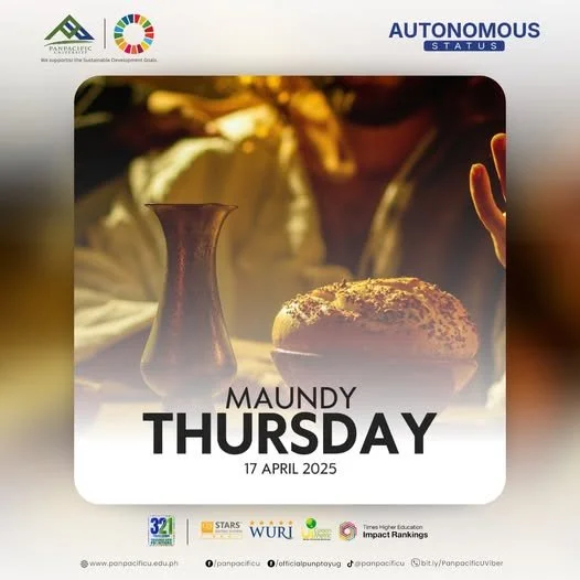 [MAUNDY THURSDAY] [HOLY WEEK 2025]