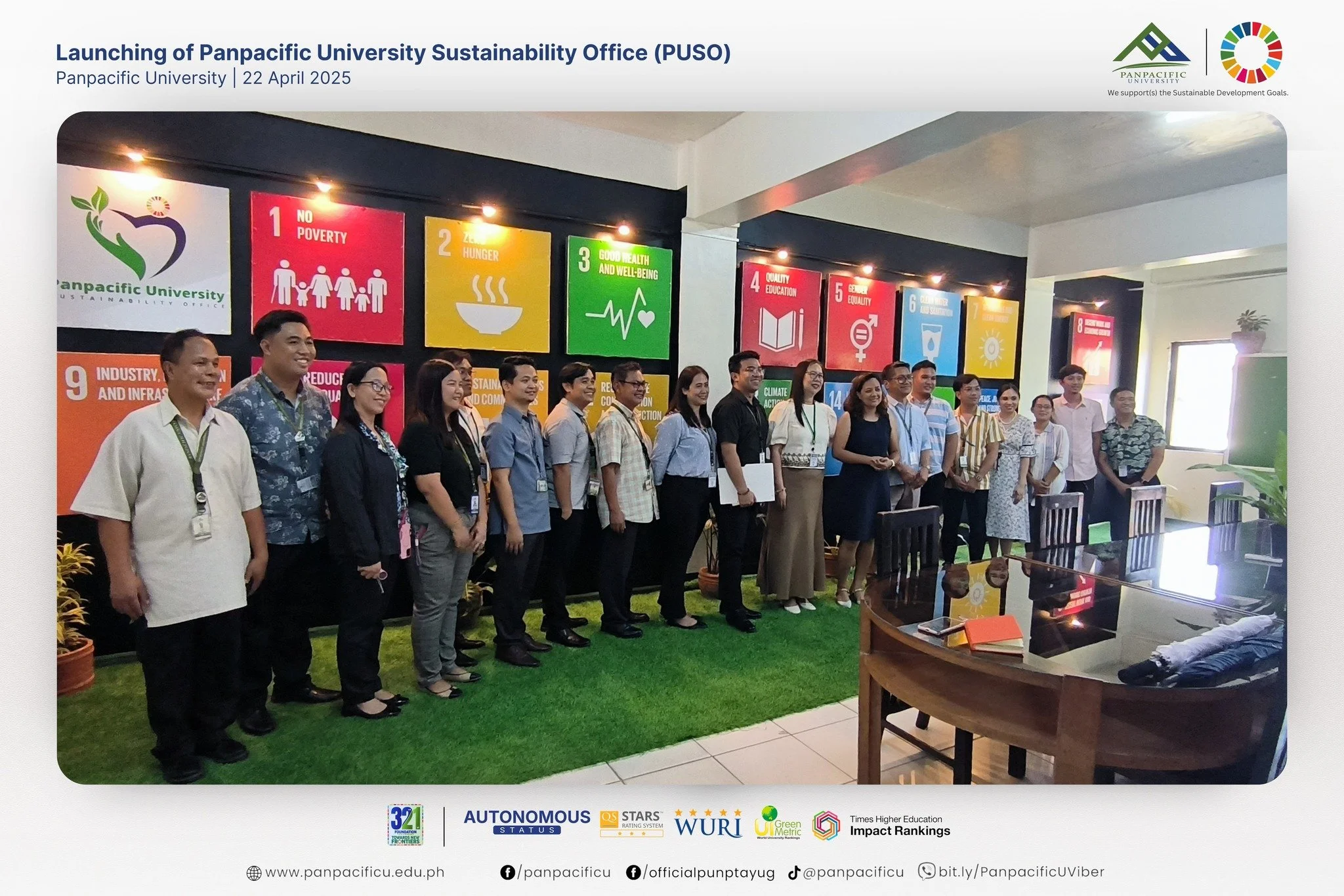 [Panpacific University Sustainability Office Launch]