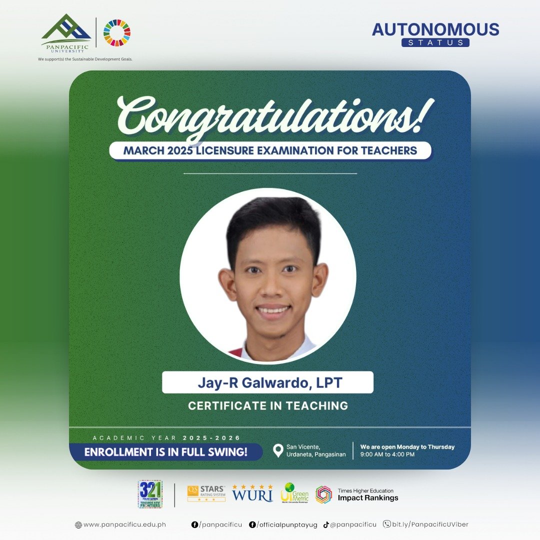 [CERTIFICATE IN TEACHING] [PASSERS] [MARCH 2025 BLEPT]