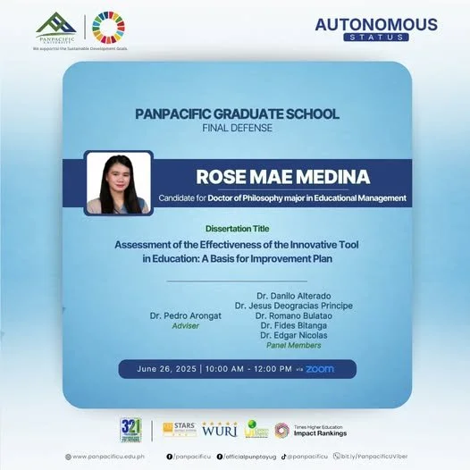 [PANPACIFIC GRADUATE SCHOOL]