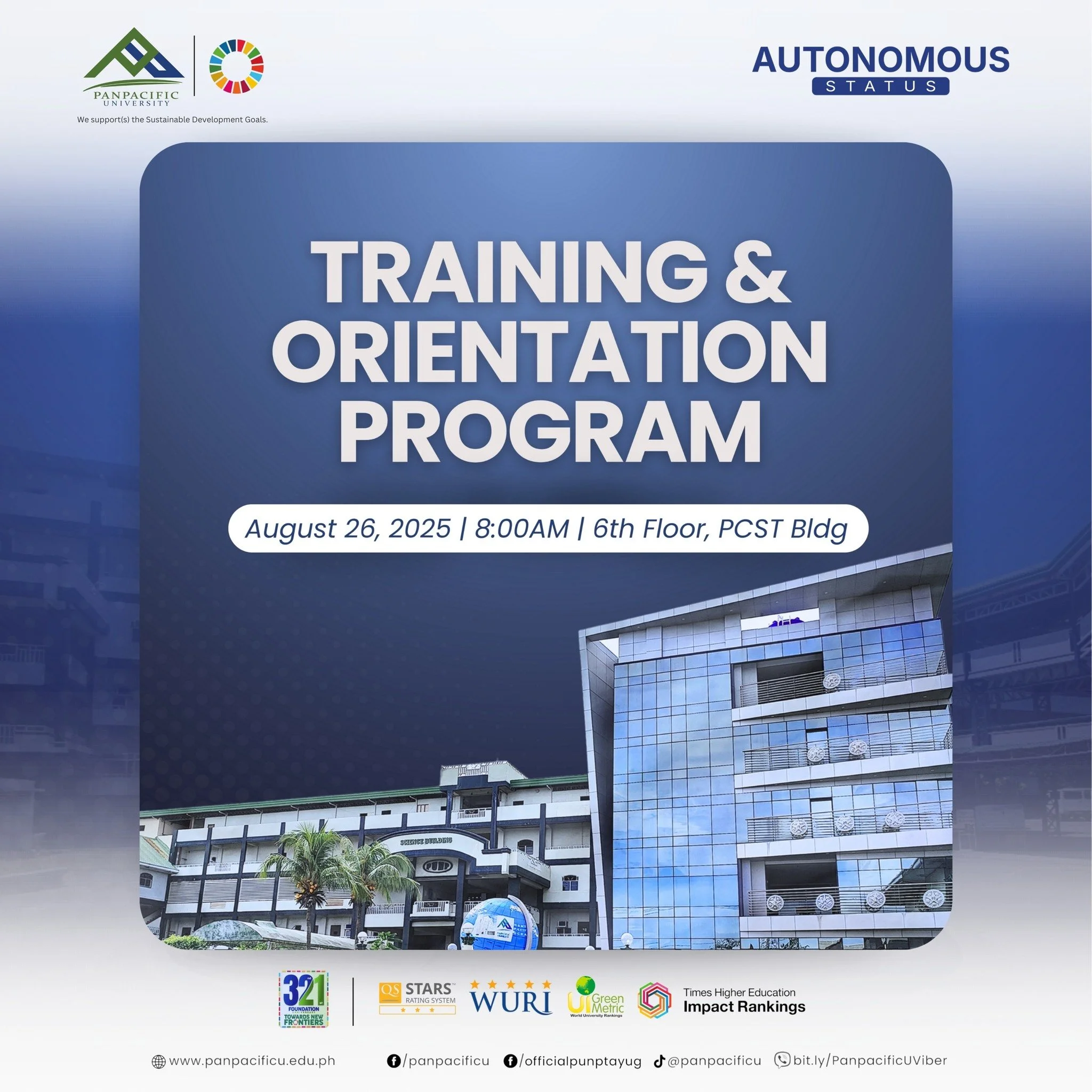 [TRAINING AND ORIENTATION PROGRAM]
