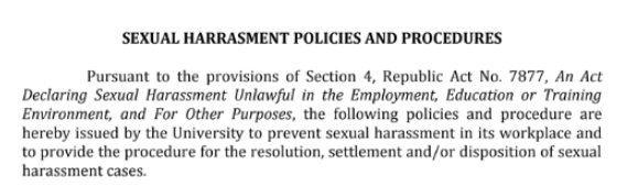 Anti Harassment Policy