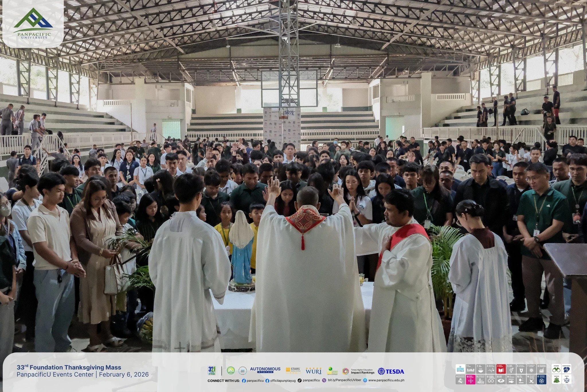 [THANKSGIVING MASS] [33RD FOUNDATION]