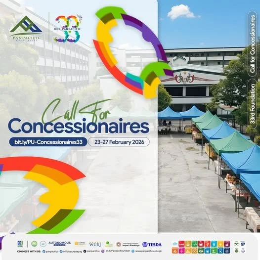 [CALL FOR CONCESSIONAIRES] [33RD FOUNDATION]