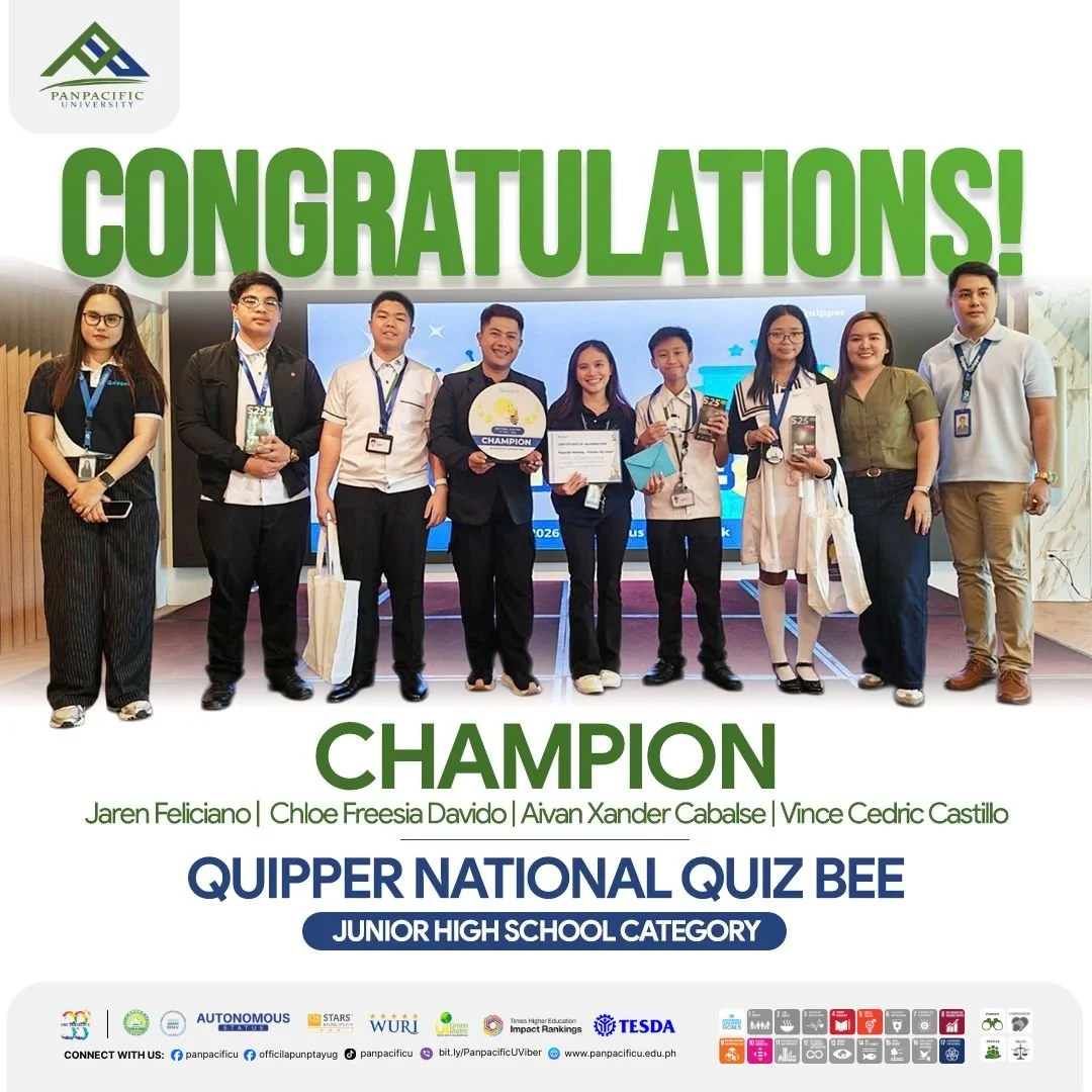[SCHOOL OF BASIC EDUCATION] [QUIPPER NATIONAL QUIZ BEE]