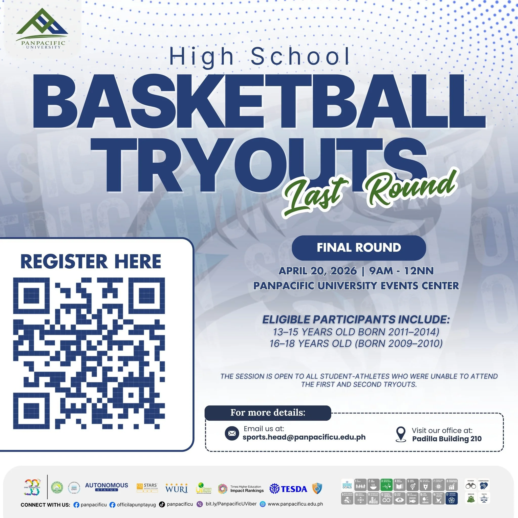 [SPORTS ACADEMY] [BASKETBALL TRYOUTS]