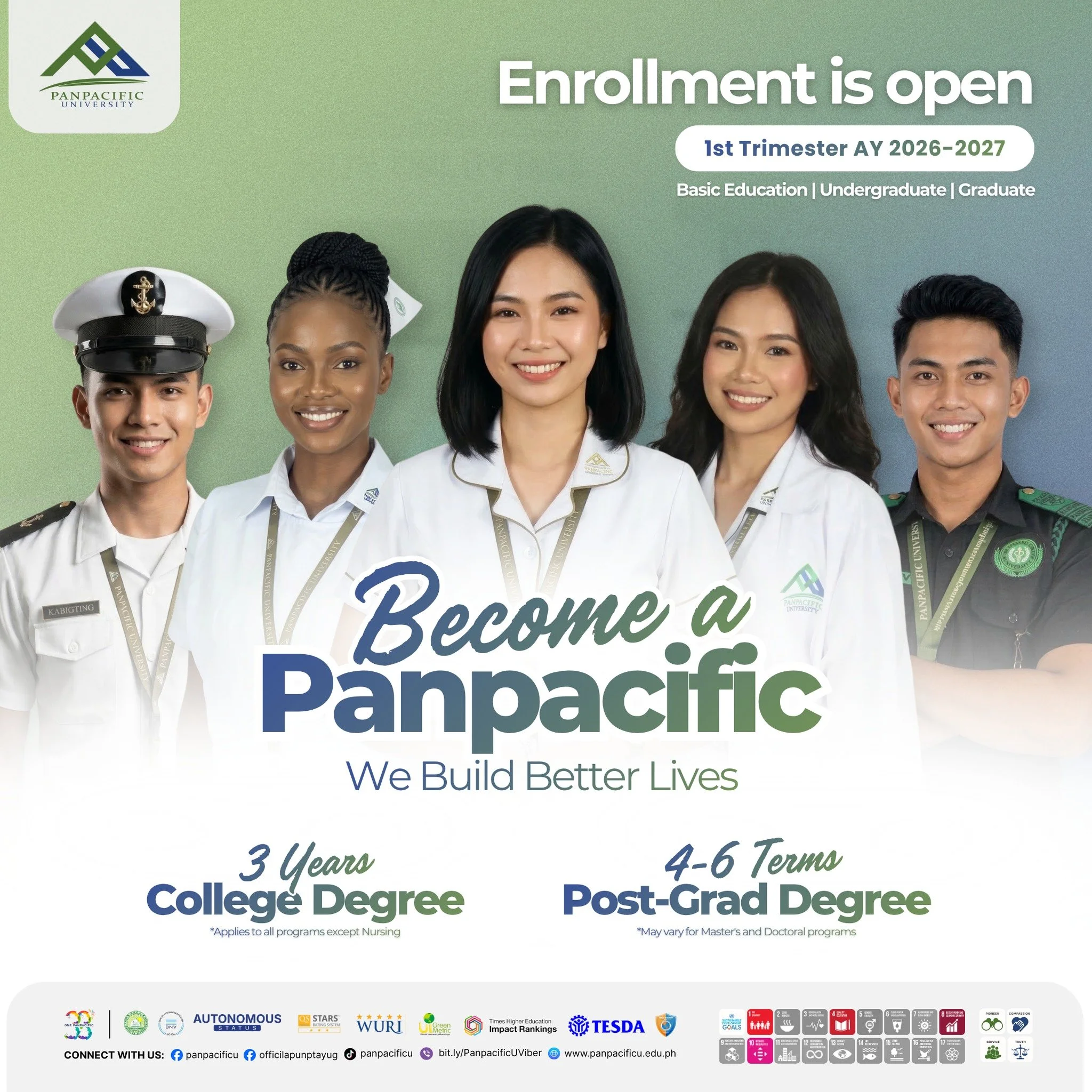 Enrollment is Open