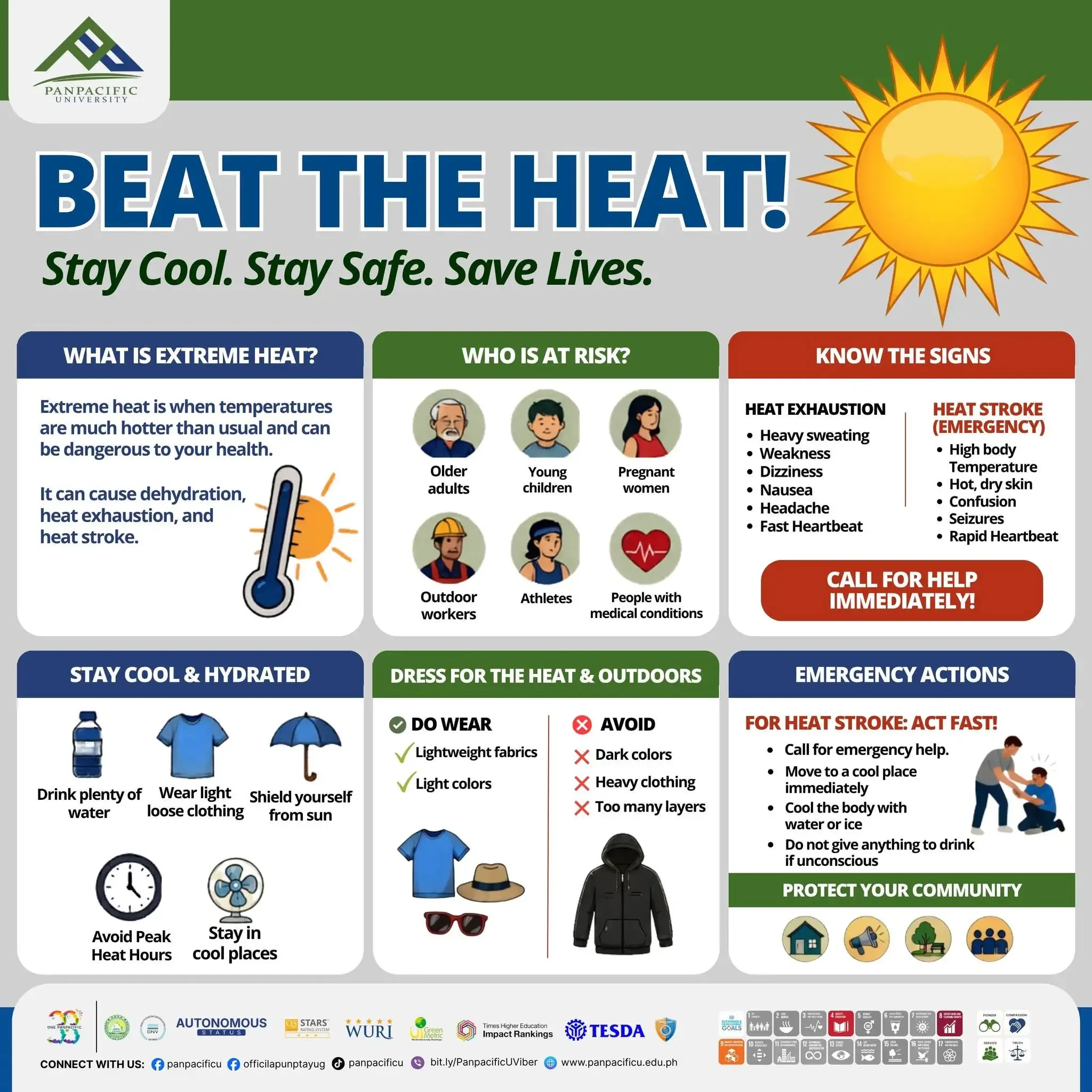 BEAT THE HEAT!