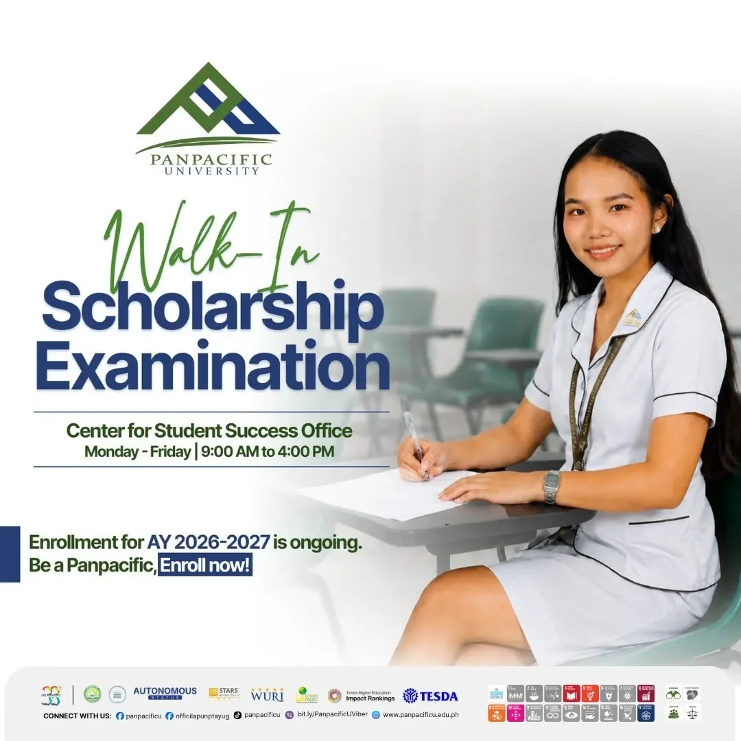 WALK-IN SCHOLARSHIP EXAMINATION