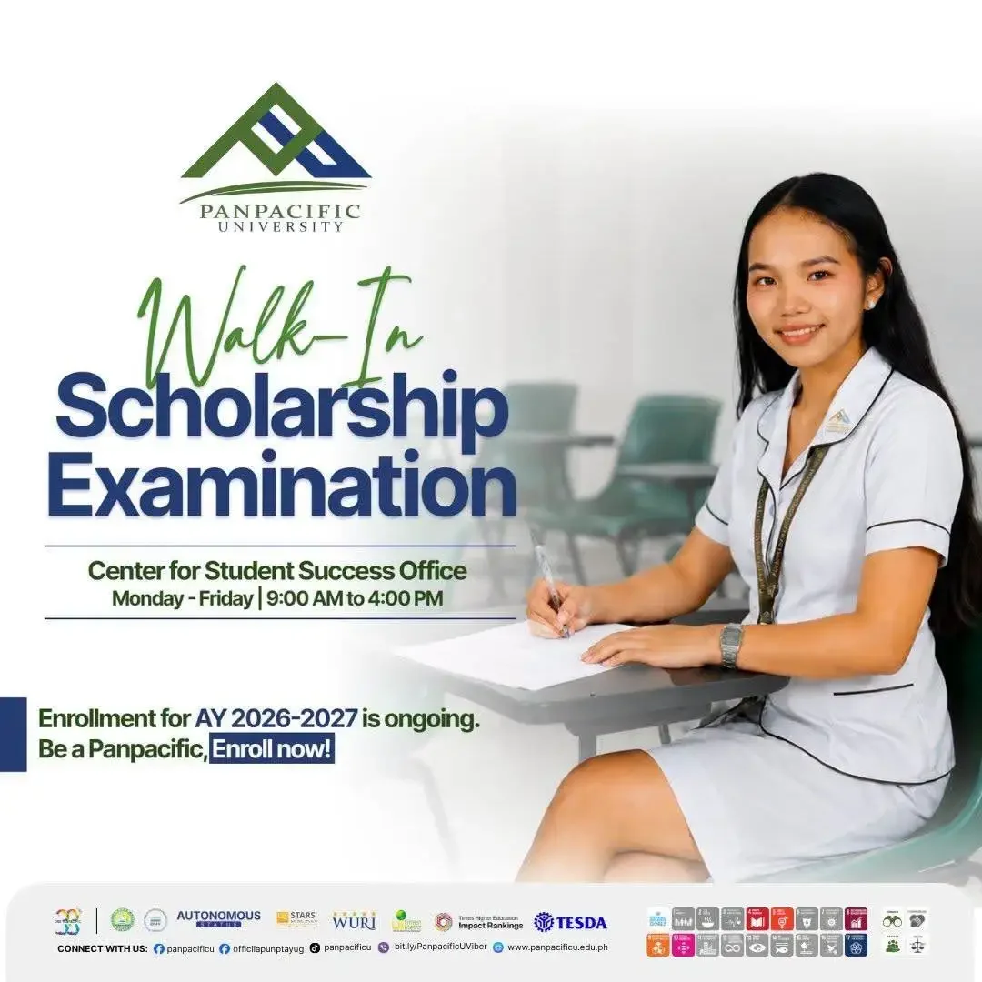 WALK-IN SCHOLARSHIP EXAMINATION