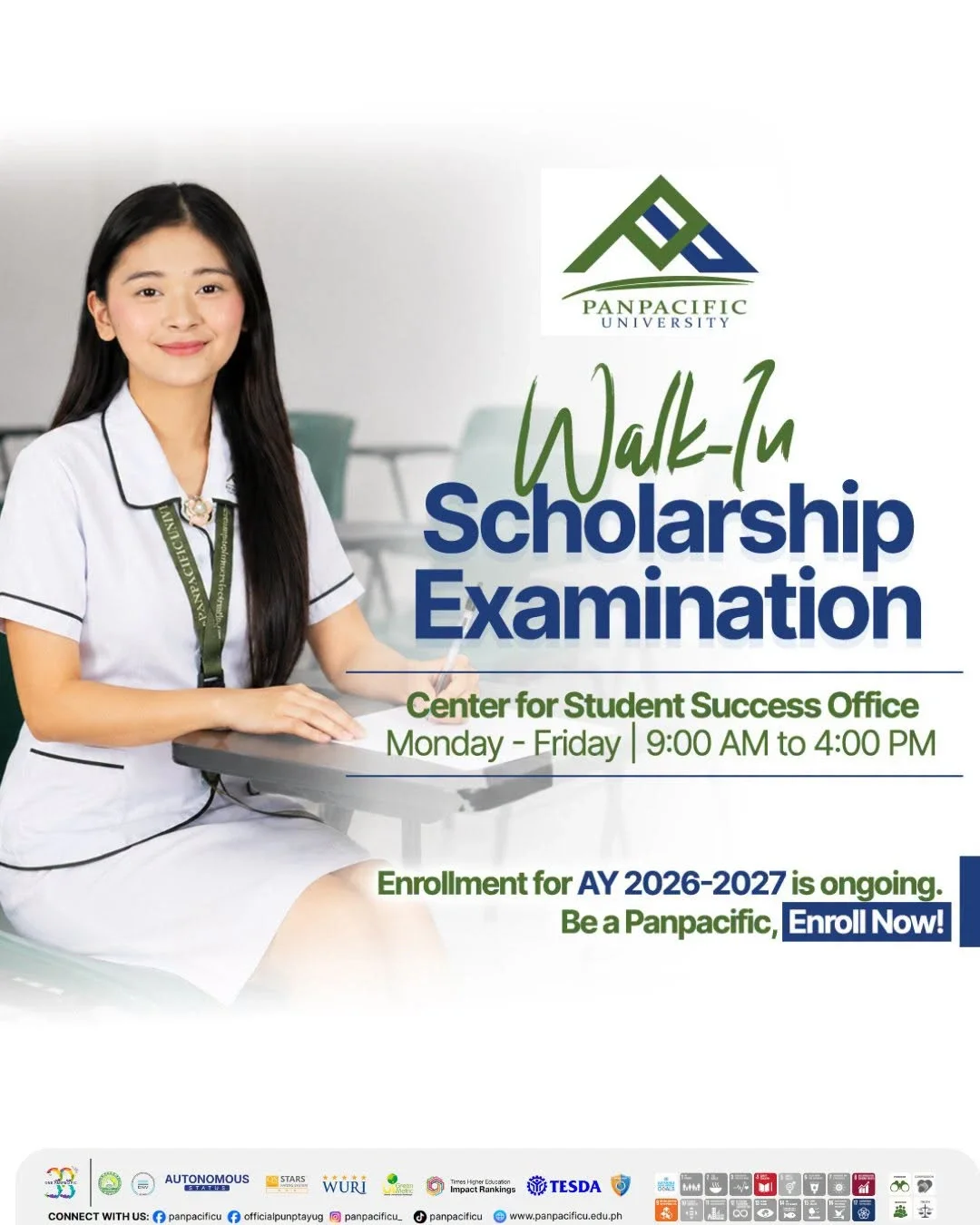 Walk-in Scholarship Examination
