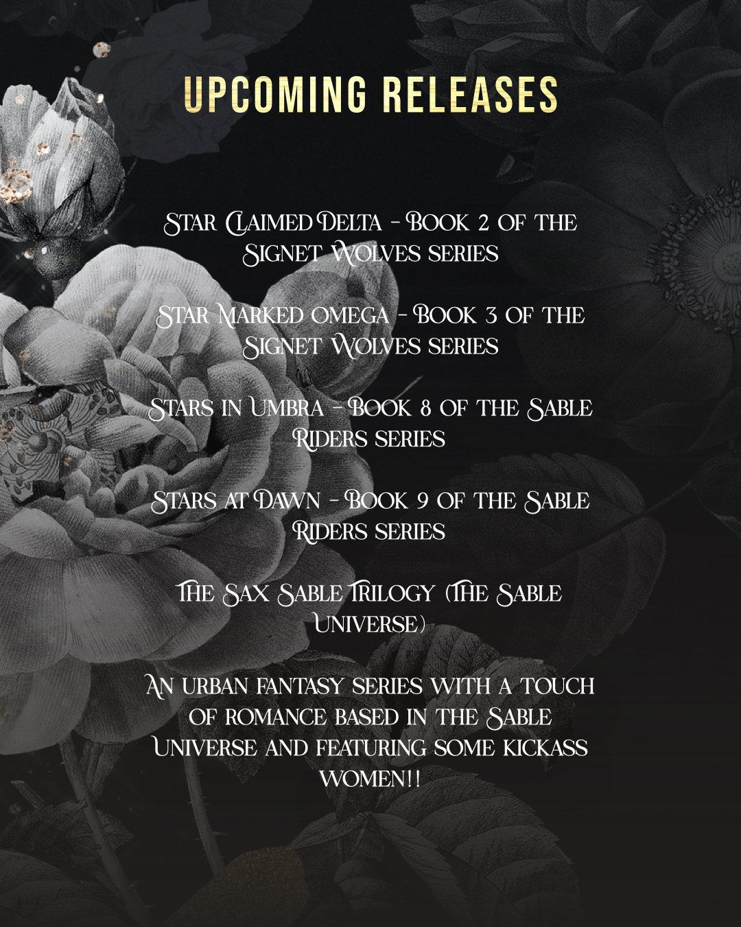 Upcoming Releases from Sky Gold