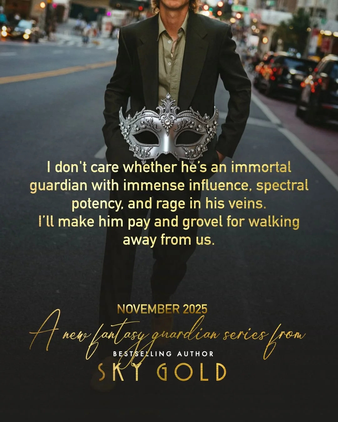 📚🔥✨ COMING SOON!!! 📚🔥✨ 

I can't wait to share my new immortal shifter series that I'm working on. It promises secrets, heists, eternal dominions, sacred fire sources, dark worlds, fire, shadow, spice, banter, unexpected legacies, and above all .