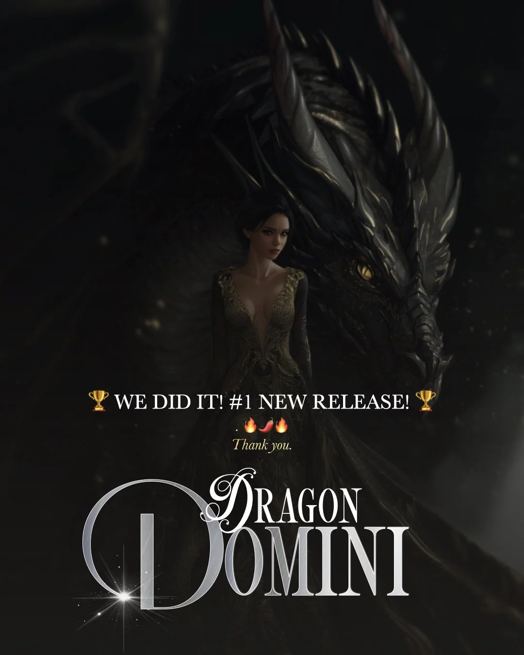 🏆 SO EXCITED! DRAGON DOMINI IS A #1 NEW RELEASE! 🏆