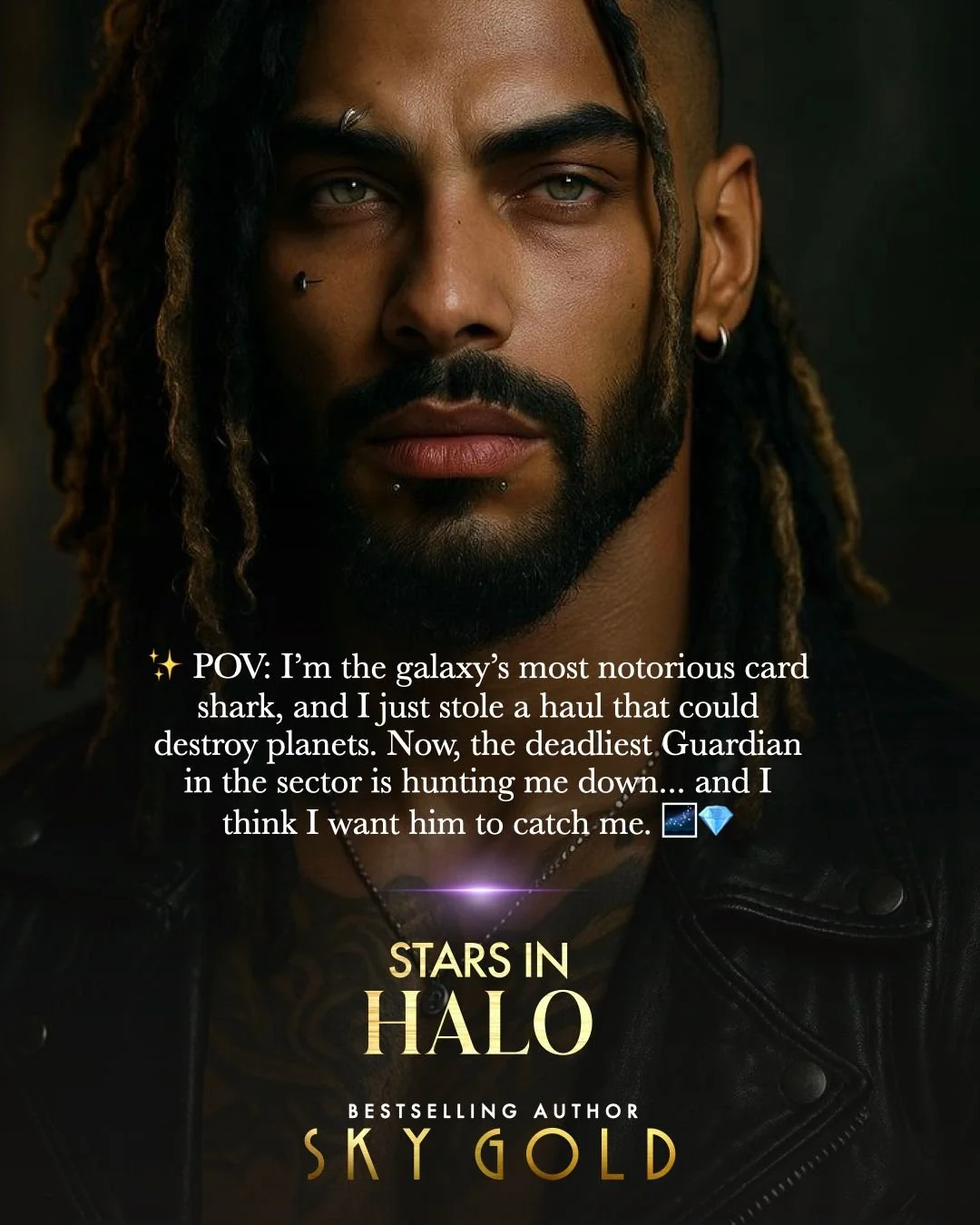 ✨ POV: I&rsquo;m the galaxy&rsquo;s most notorious card shark, and I just stole a haul that could destroy planets. Now, the deadliest Guardian in the sector is hunting me down... and I think I want him to catch me. 🌌💎

KATYA 🃏
I&rsquo;m elegance, 