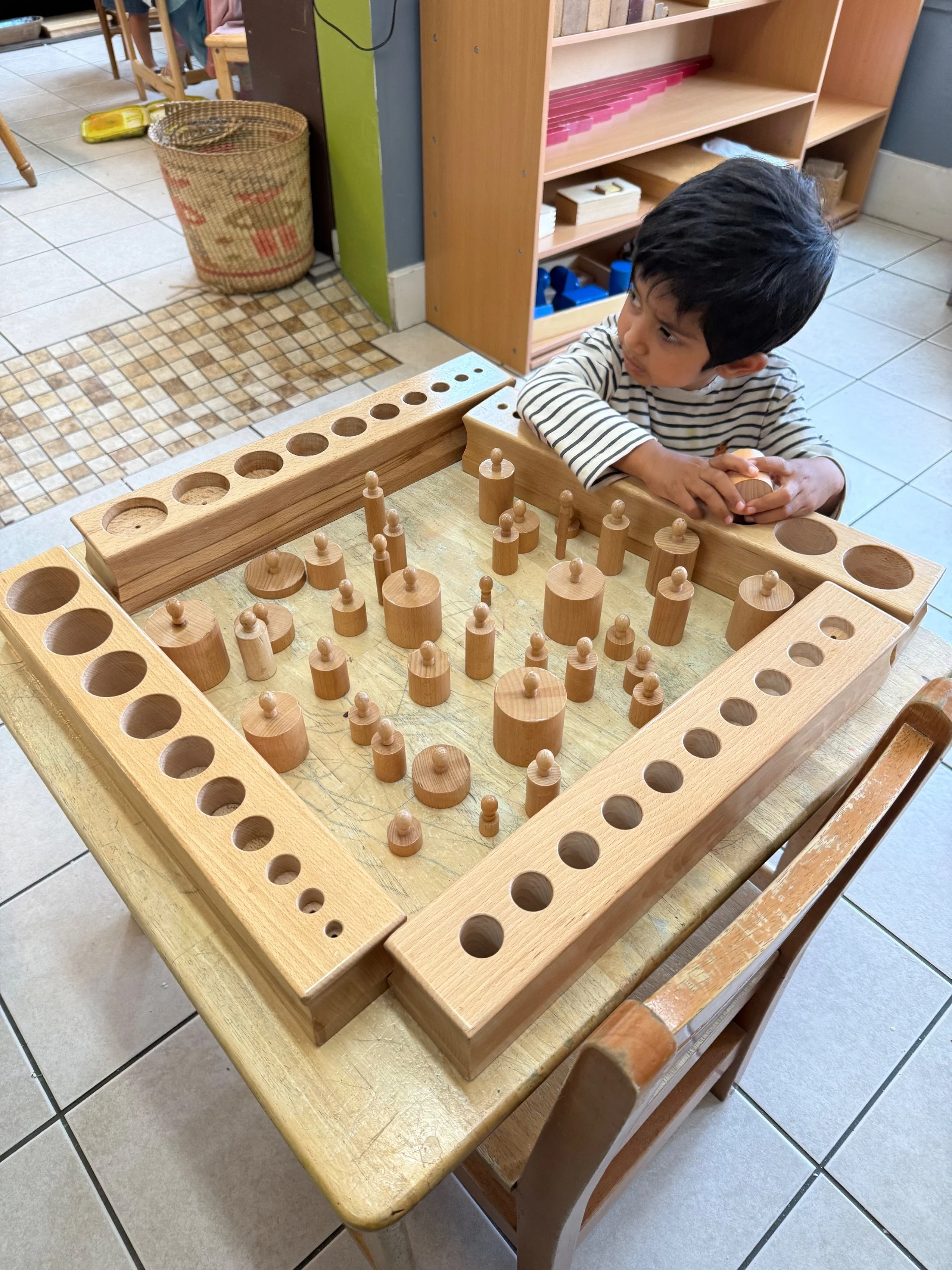 The Bridge from Sensorial to Math