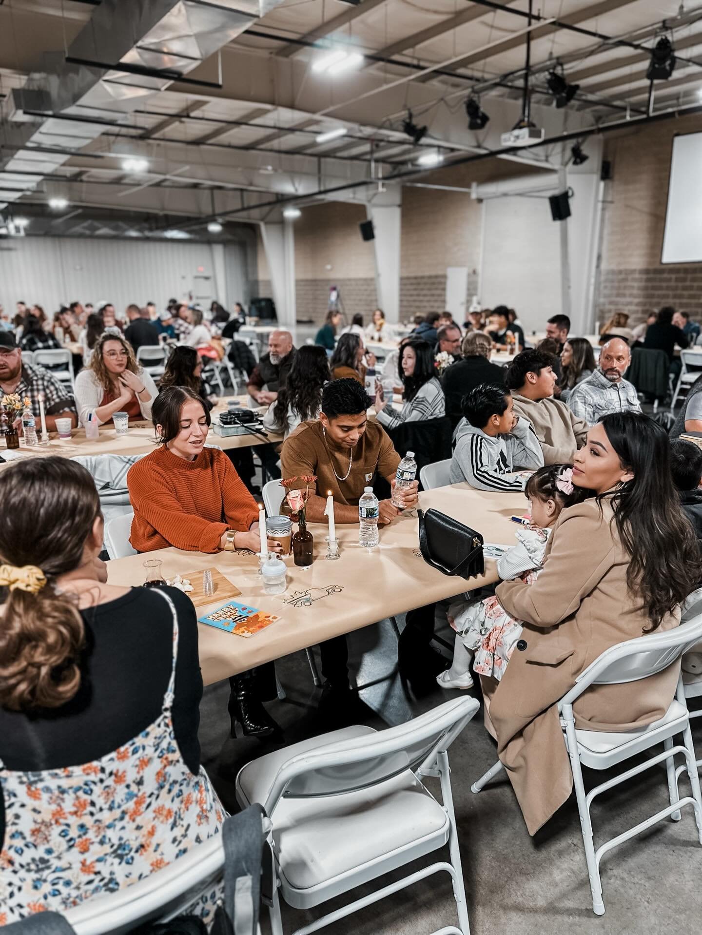 Join us for Thanksgiving Table Sunday tomorrow at 10 AM at the Event Center!
It&rsquo;s a special morning of worship, celebration, and sharing a meal as we give thanks for all God is doing in our church. Our kids will be joining us in service, making