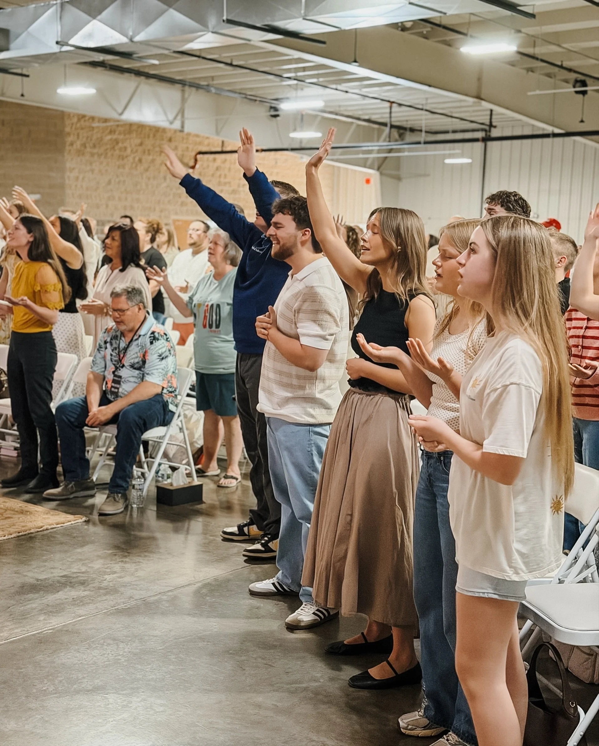 We&rsquo;re back at the event center tomorrow, and we can&rsquo;t wait to worship Jesus with you! Come a little early for prayer at 9:15 AM, grab a coffee, spend time with friends, and join us as we gather to worship at 10 AM. 🤍

Sunday Schedule:
Pr