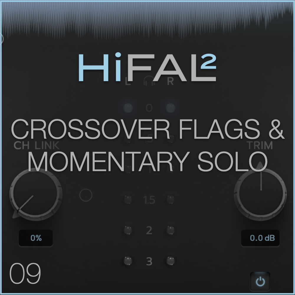 09) Crossover Flags &amp; Momentary Solo