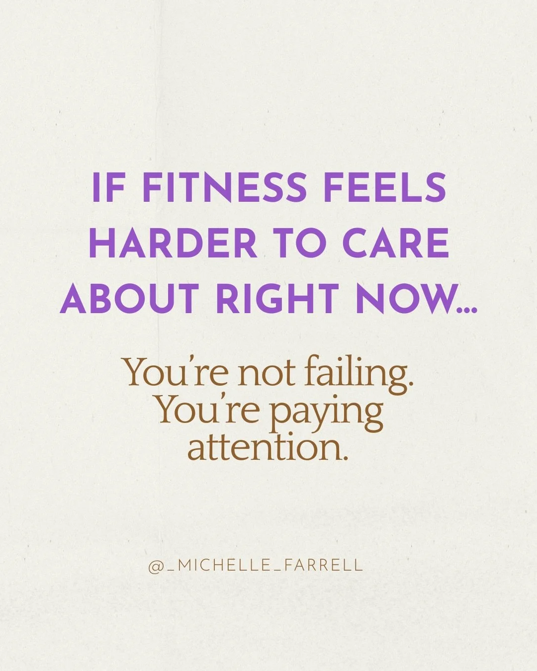 A few thoughts for you if your workouts currently feel unimportant, overwhelming, or simply too much.
💜