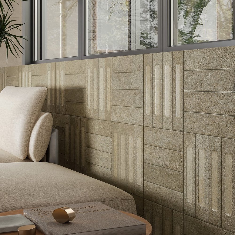 INTRODUCING TERRA &amp; TERRA FORME | Discover our latest collection, inspired by the iconic terracotta brick. Our handmade 6x 24cm glazed porcelain stoneware tiles feature a luxurious matte finish and are available in six stunning colourways: Smoke 