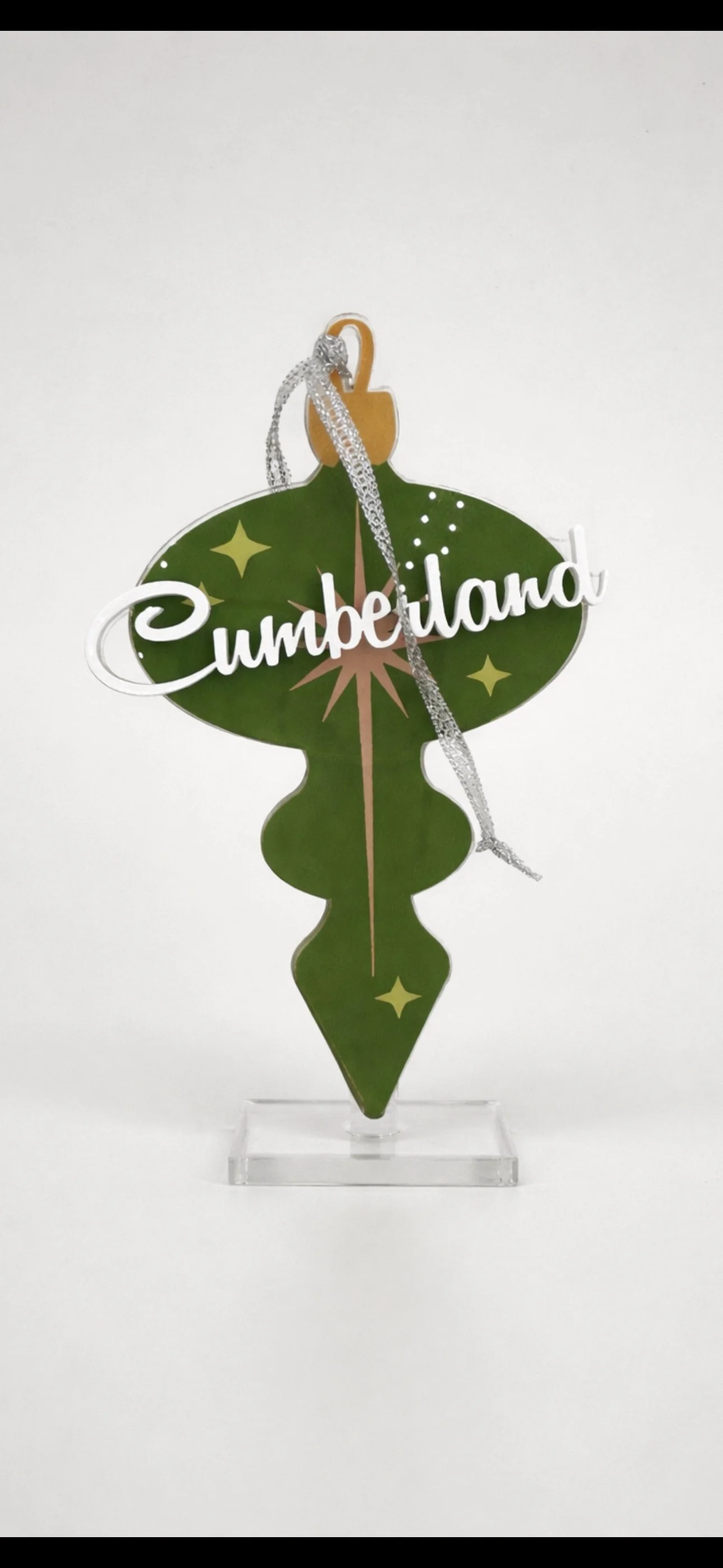 Cumberland Starburst Acrylic Ornament