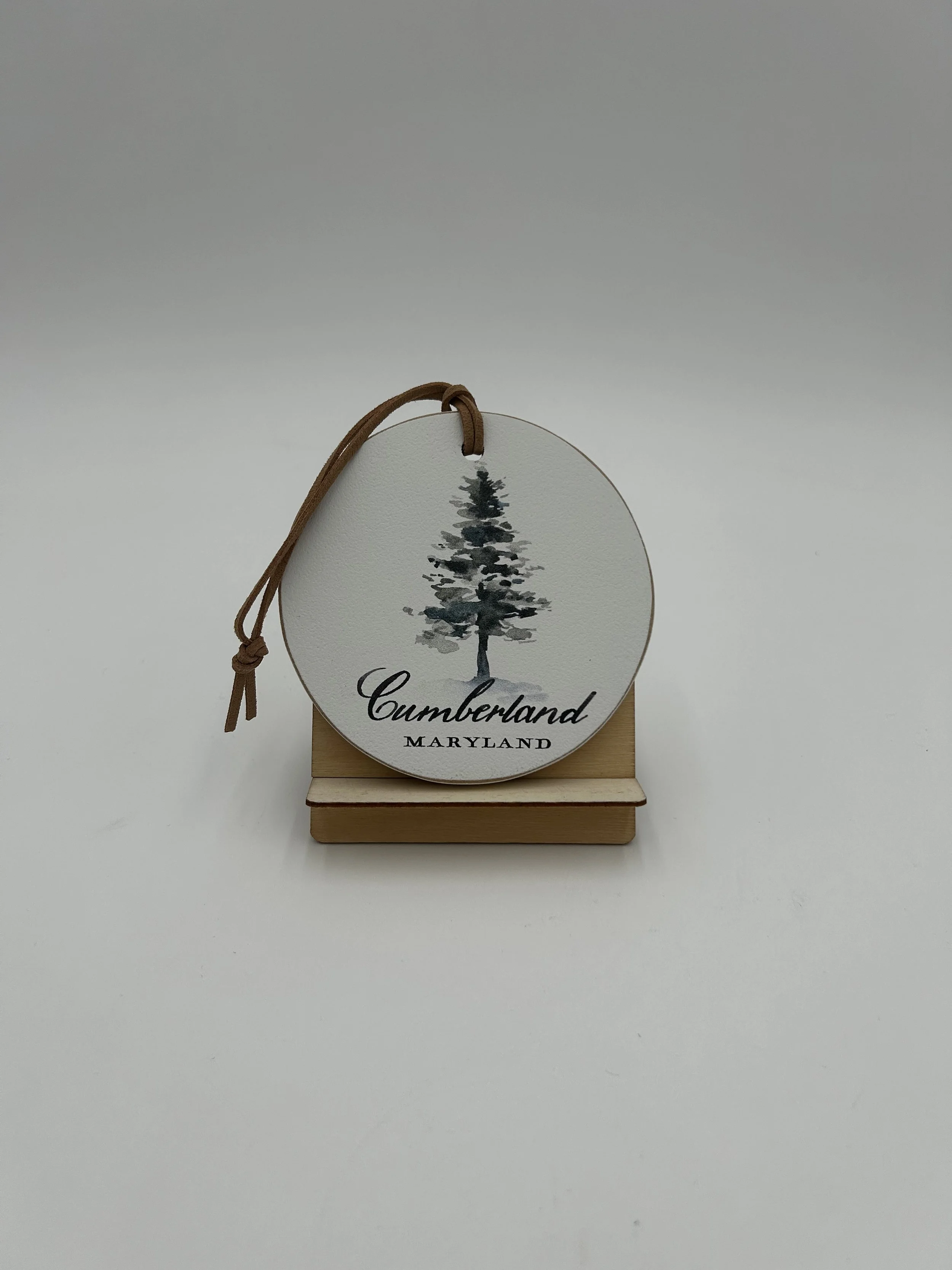 Cumberland Wooden Tree Ornament