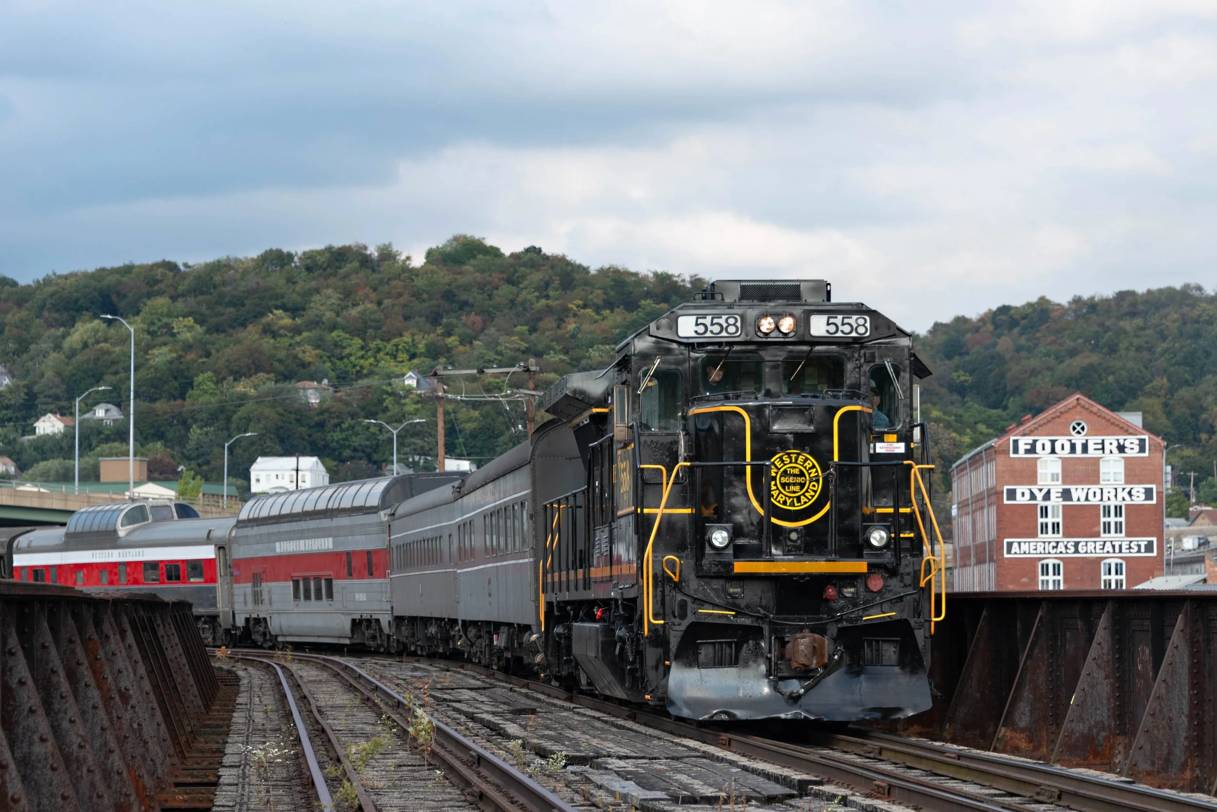 Historic Passenger Car Fleet — Western Maryland Scenic Railroad