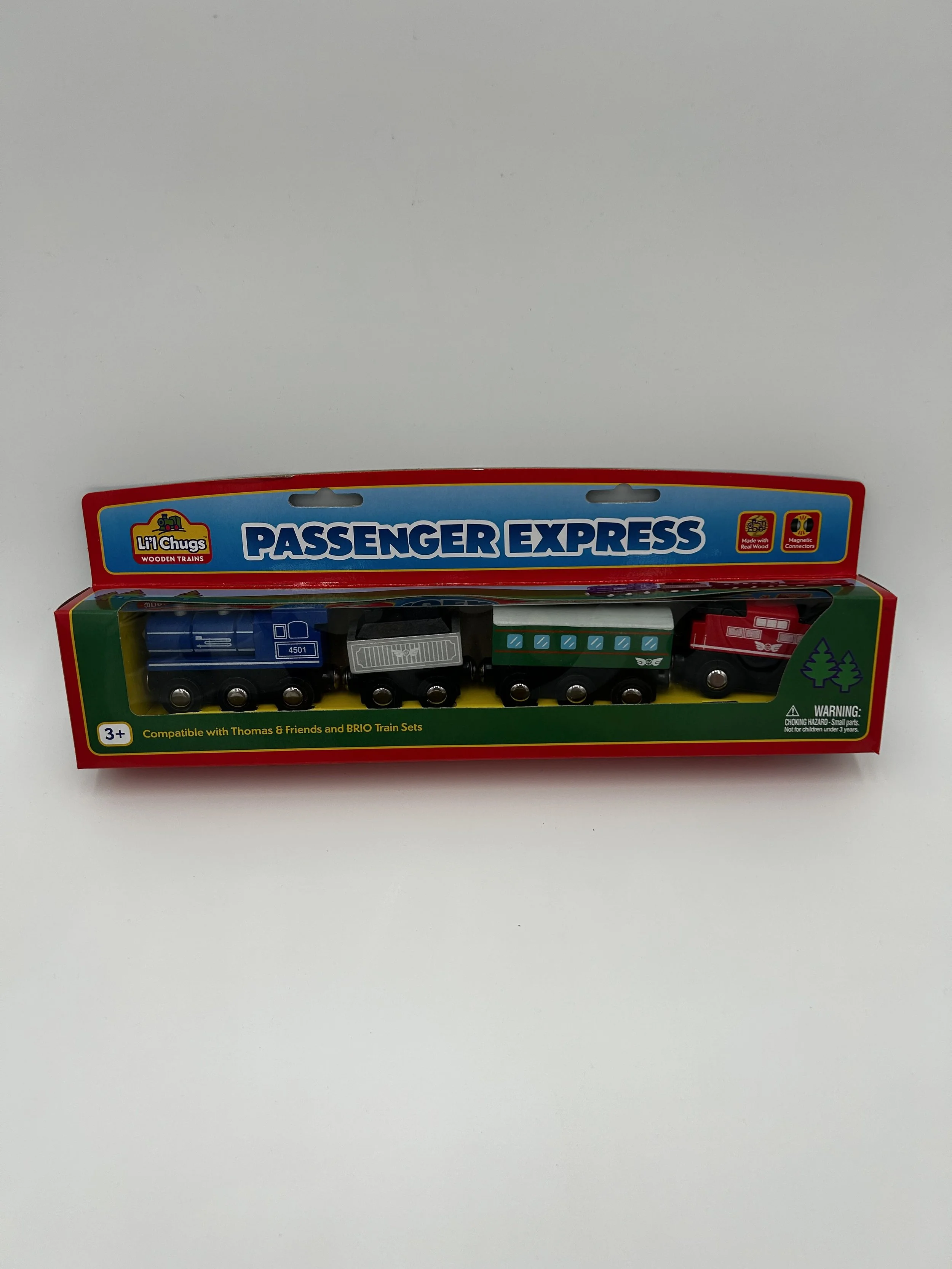 Passenger Express Wooden Train
