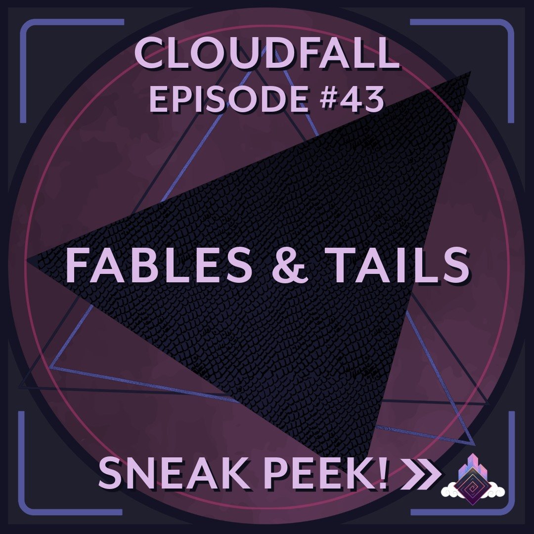 ☁LISTEN NOW☁
Cloudfall Episode 43: Fables &amp; Tails is now available on all platforms - link in bio!
.
.
.
 #newepisode #actualplay #pbop #podcast #ttrpg #dndpodcast #dnd