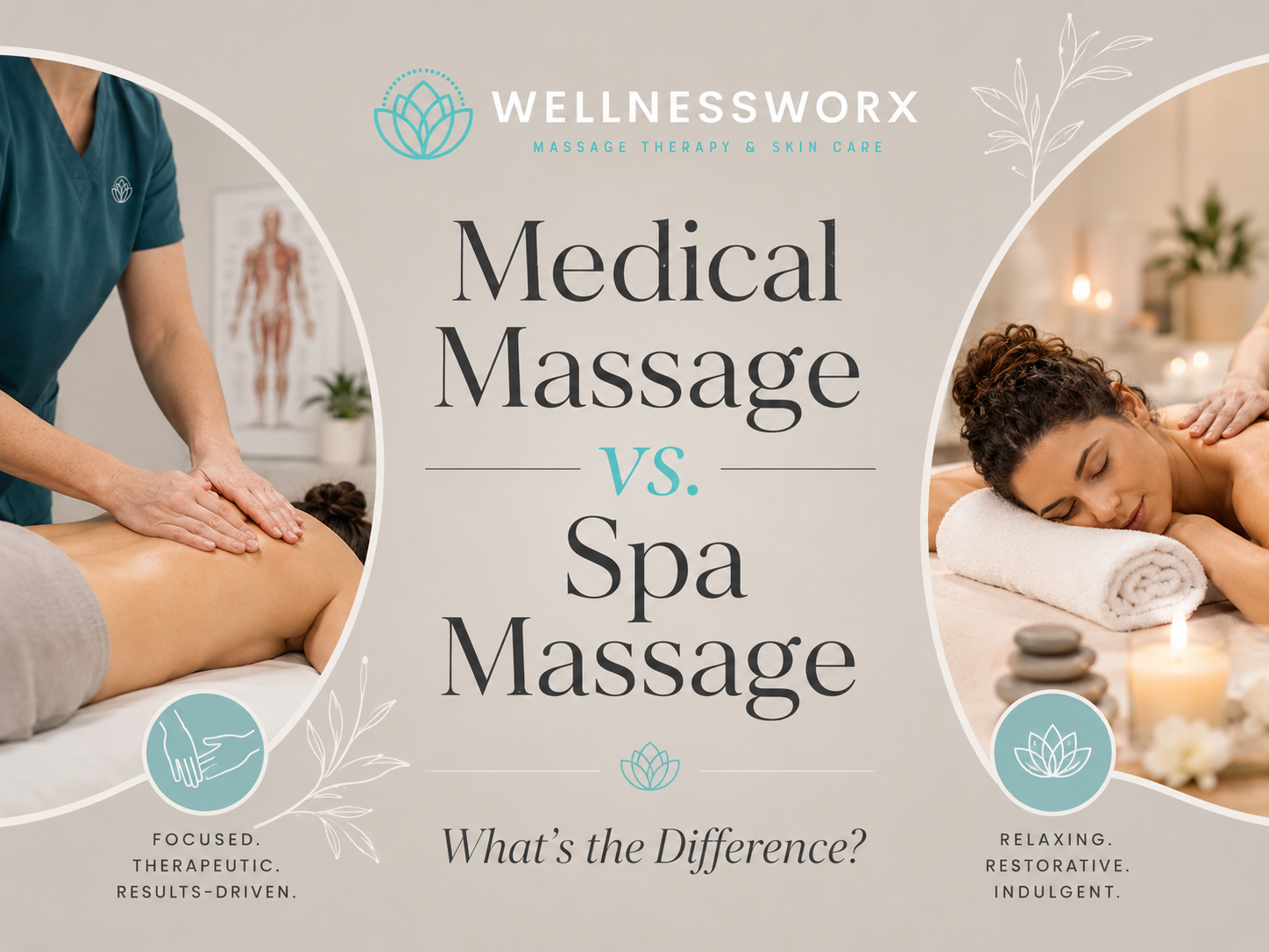 Medical Massage vs. Spa Massage: What’s the Difference?