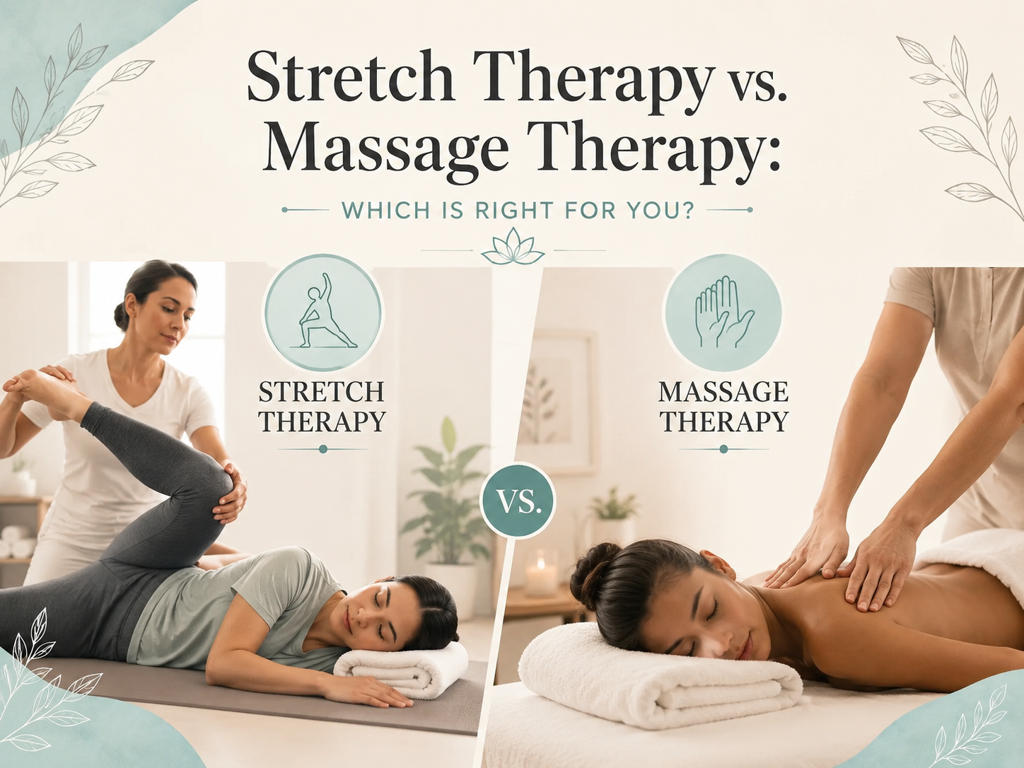 Stretch Therapy vs. Massage Therapy: Which Is Right for You?