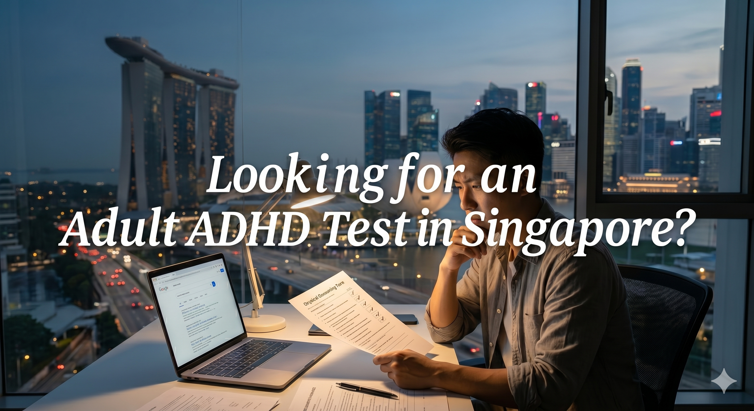 Looking for an Adult ADHD Test in Singapore? What to Expect and How to Avoid the 6-Month Wait