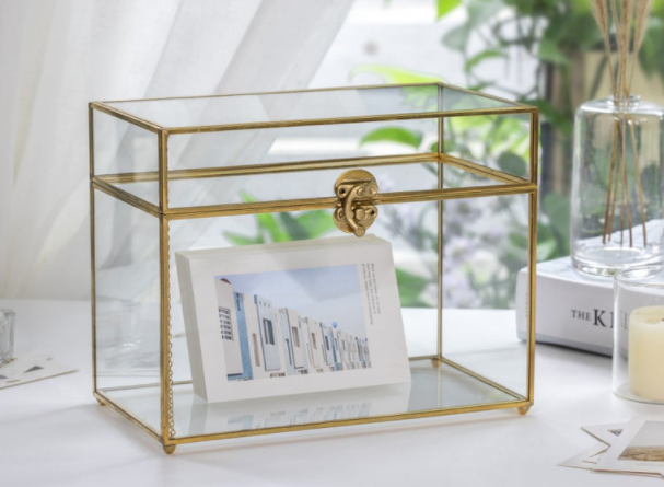 Gold Glass Wishing Well