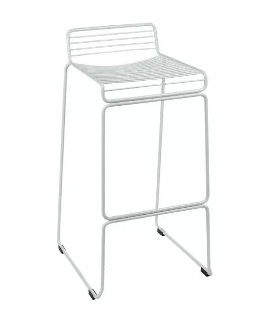 White Wire Bar Stools