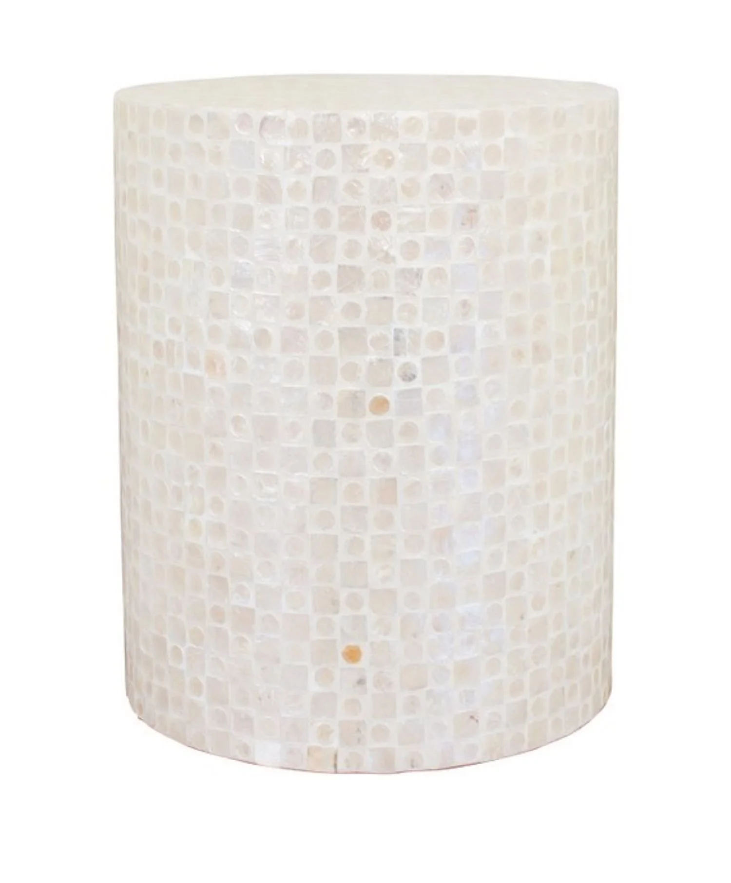 Mother of Pearl Shell Inlay Stool