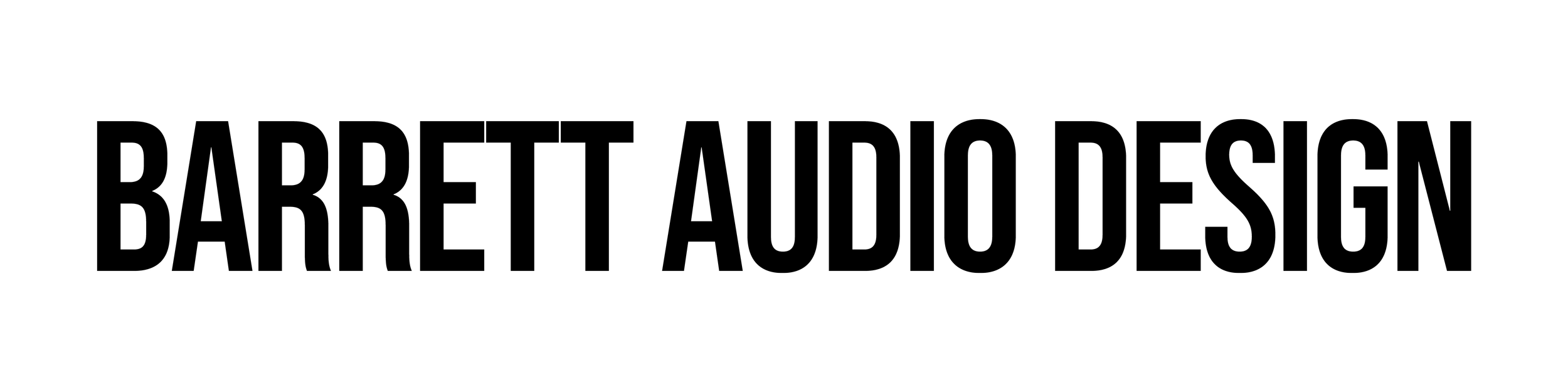 BARRETT AUDIO DESIGN