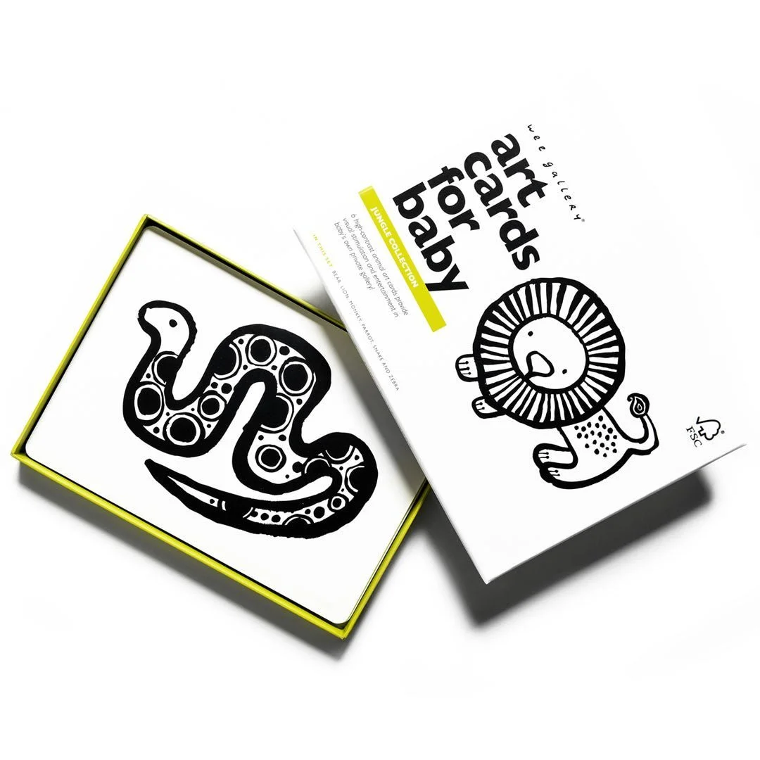 Wee Gallery Art Cards for Baby • Jungle Collection — J. Horton