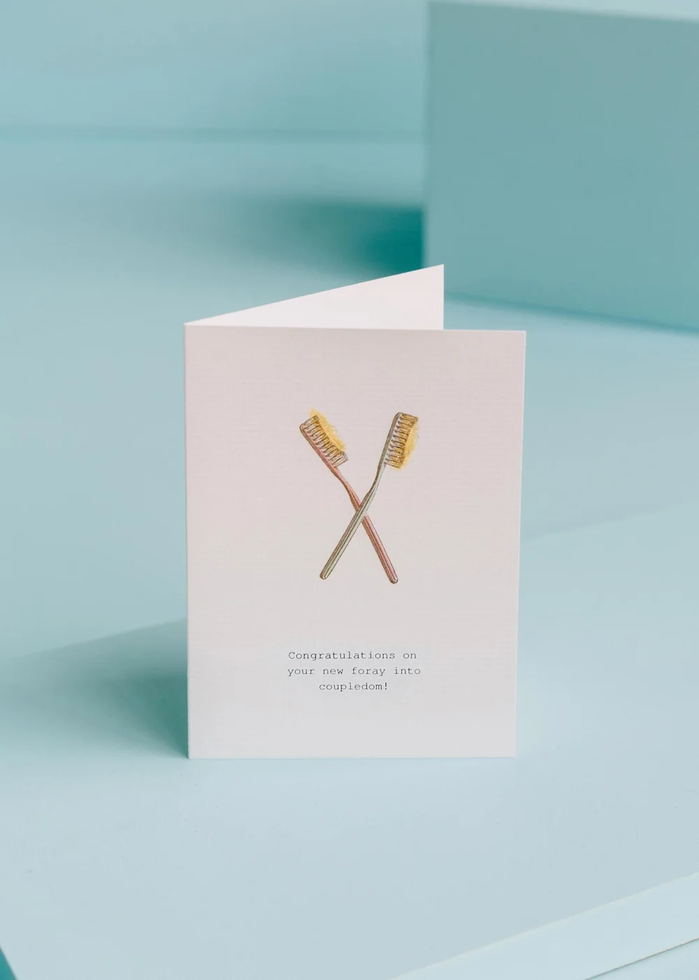 TokyoMilk Congrats On Your New Foray Greeting Card — J. Horton