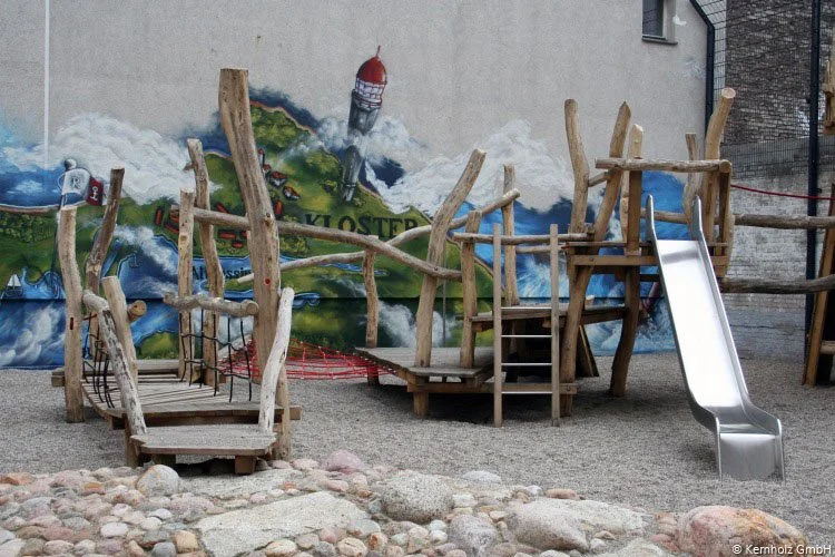 Kletterstege, Hiddenseer Straße