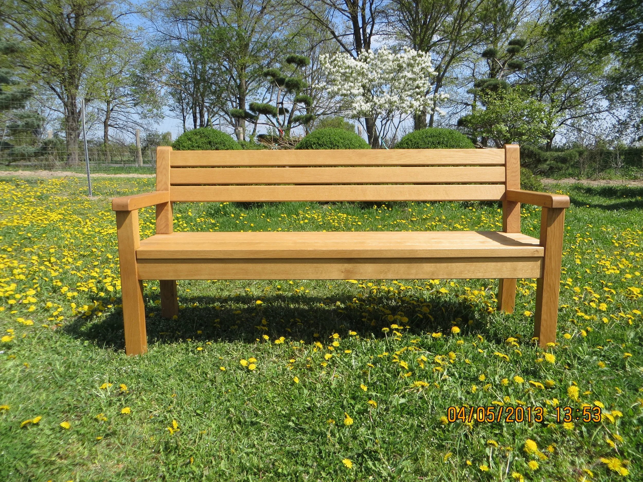 „Friedrich“, Eichenholz,  mit Imprägnieröl behandelt