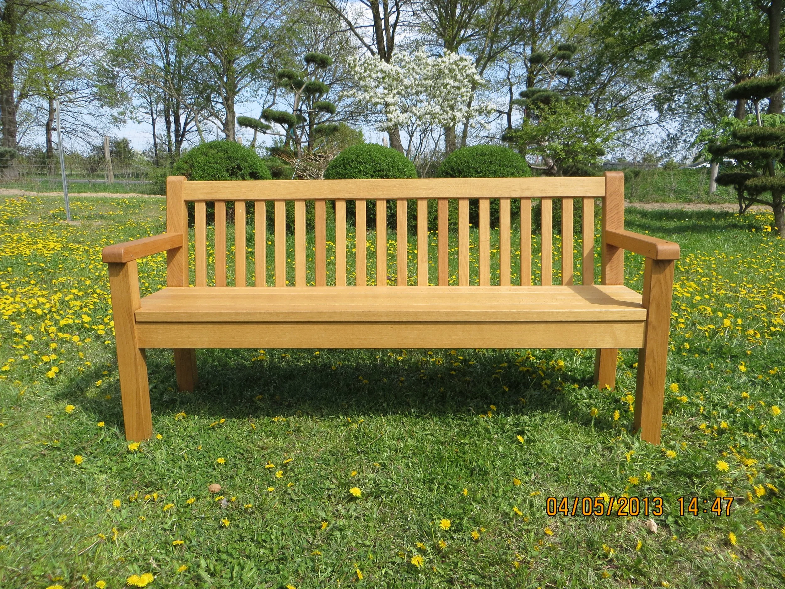 „Ludwig“, Eichenholz,  mit Imprägnieröl behandelt