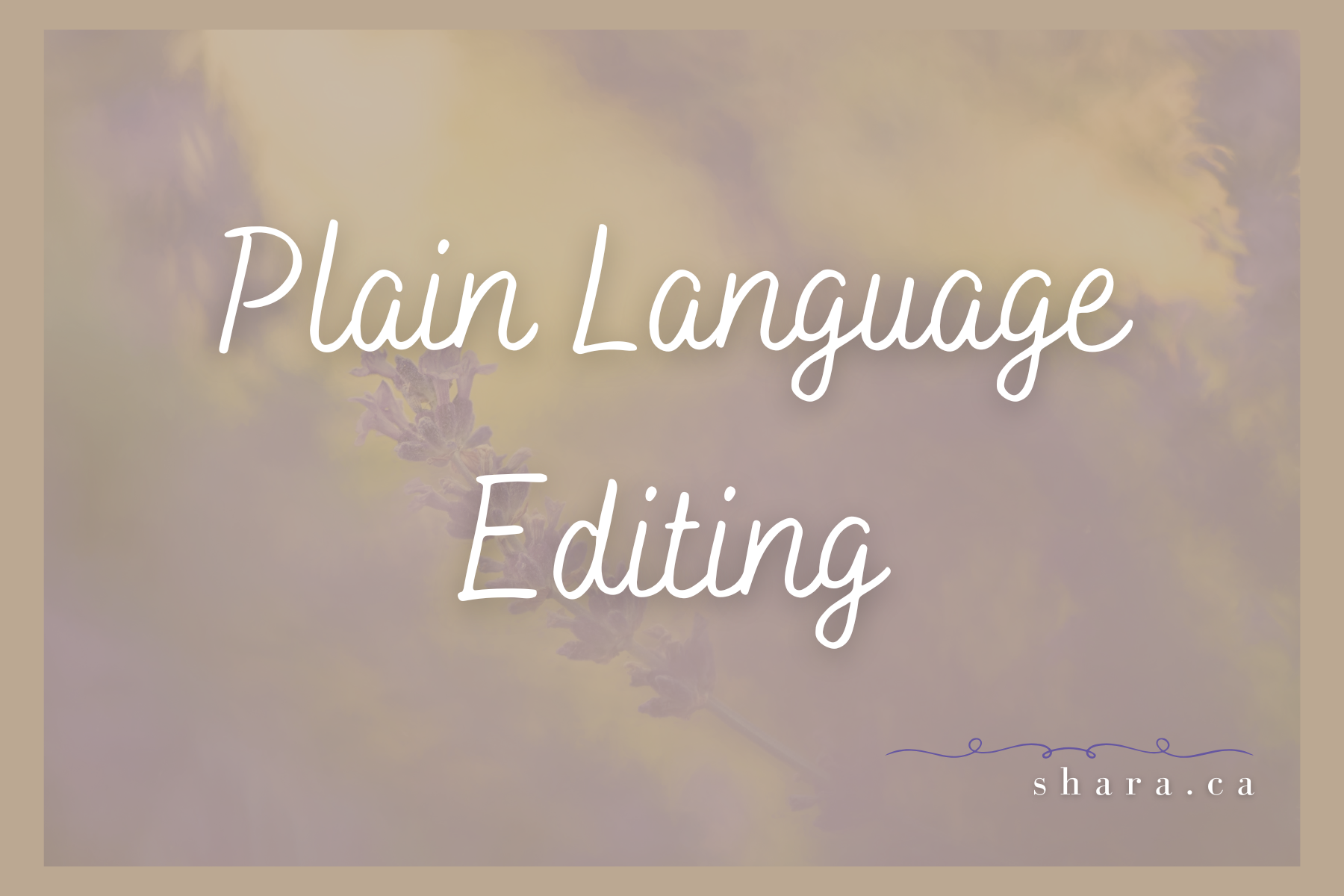Plain Language Editing: Lifting the Weight of Words